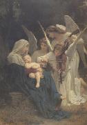Adolphe William Bouguereau Song of the Angels (mk26) Germany oil painting artist